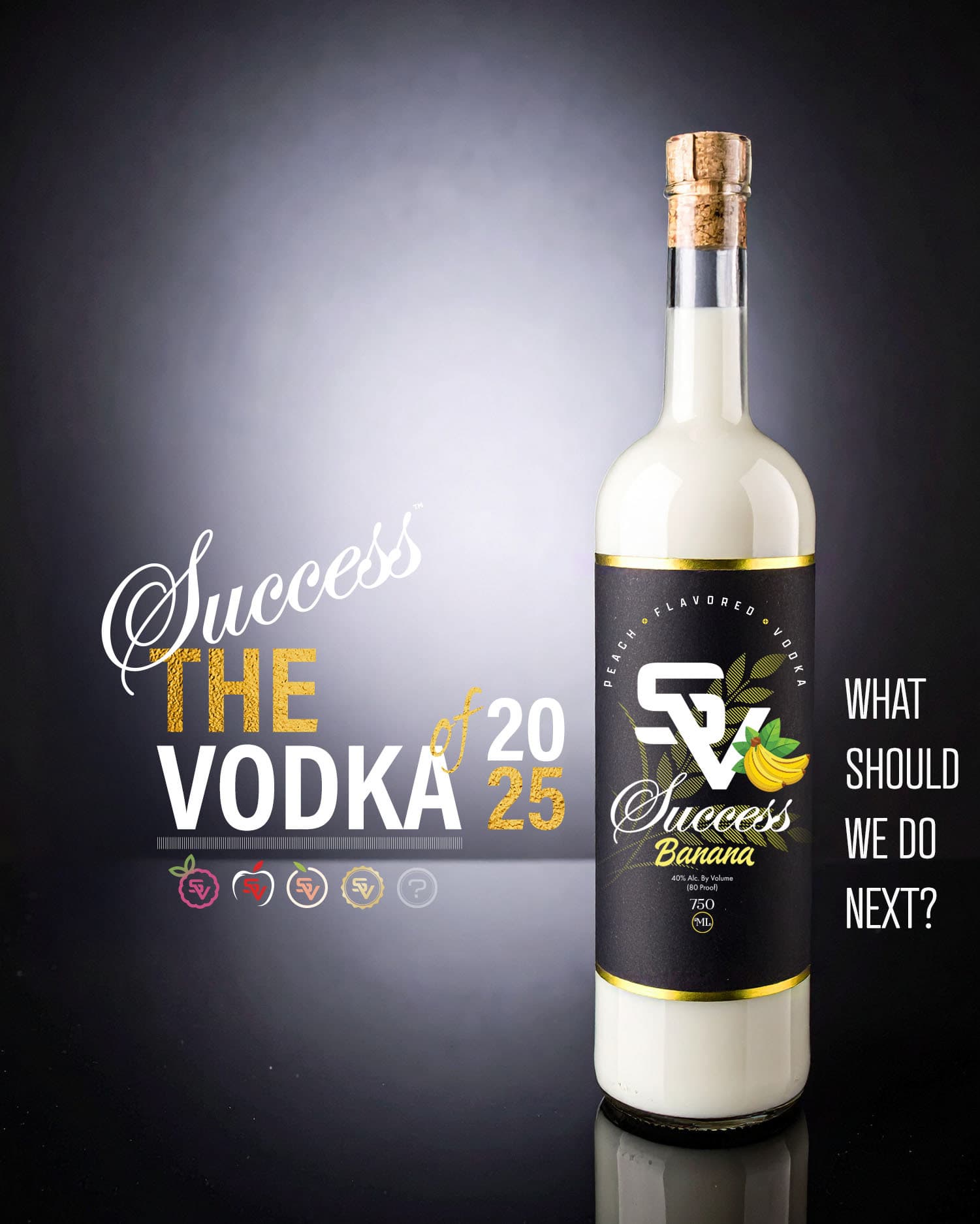 Success Vodka™ Rebrand