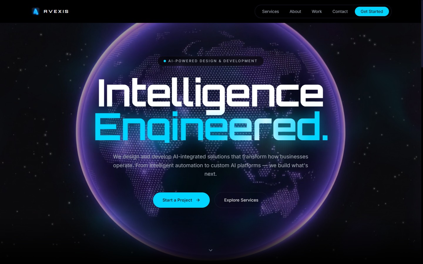 Avexis — live site preview